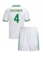 Billige AS Roma Bryan Cristante #4 Tredjedraktsett Barn 2025-26 Kortermet (+ Korte bukser)